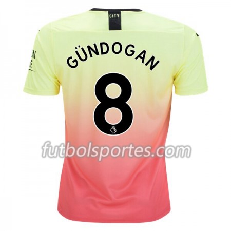 Camisetas Manchester City Ilkay Gundogan 8 Tercera Equipacion 2019/2020 